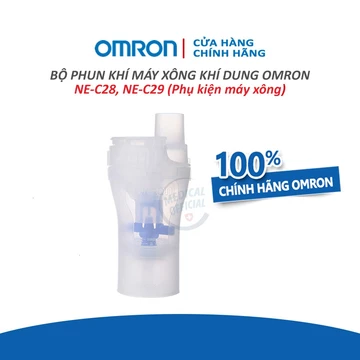 Bầu xông, Cốc thuốc máy xông khí dung OMRON | NE-C28, NE-C29 - Chính hãng OMRON