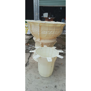 Khuôn Chậu Tròn Xoay 80 Cm Kích Thước Phủ Bì Rộng 80Cm, Cao Chậu 33.5Cm Lọt Lòng Chậu Rộng 70 Cm, Sâu 31 Cm
