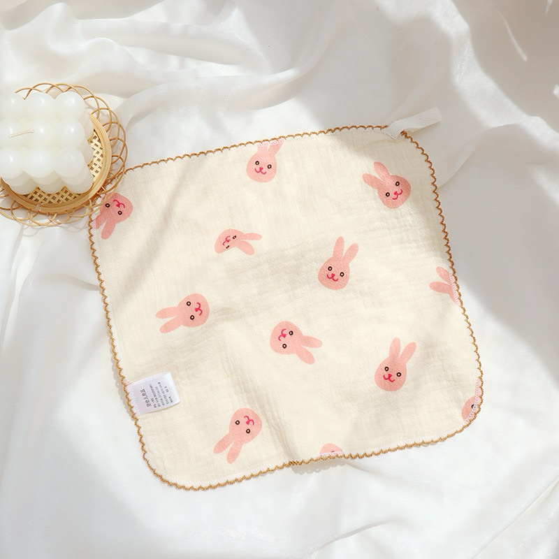 Yếm ăn dặm cho bé, yếm vải Muslin style Hàn Quốc cho bé