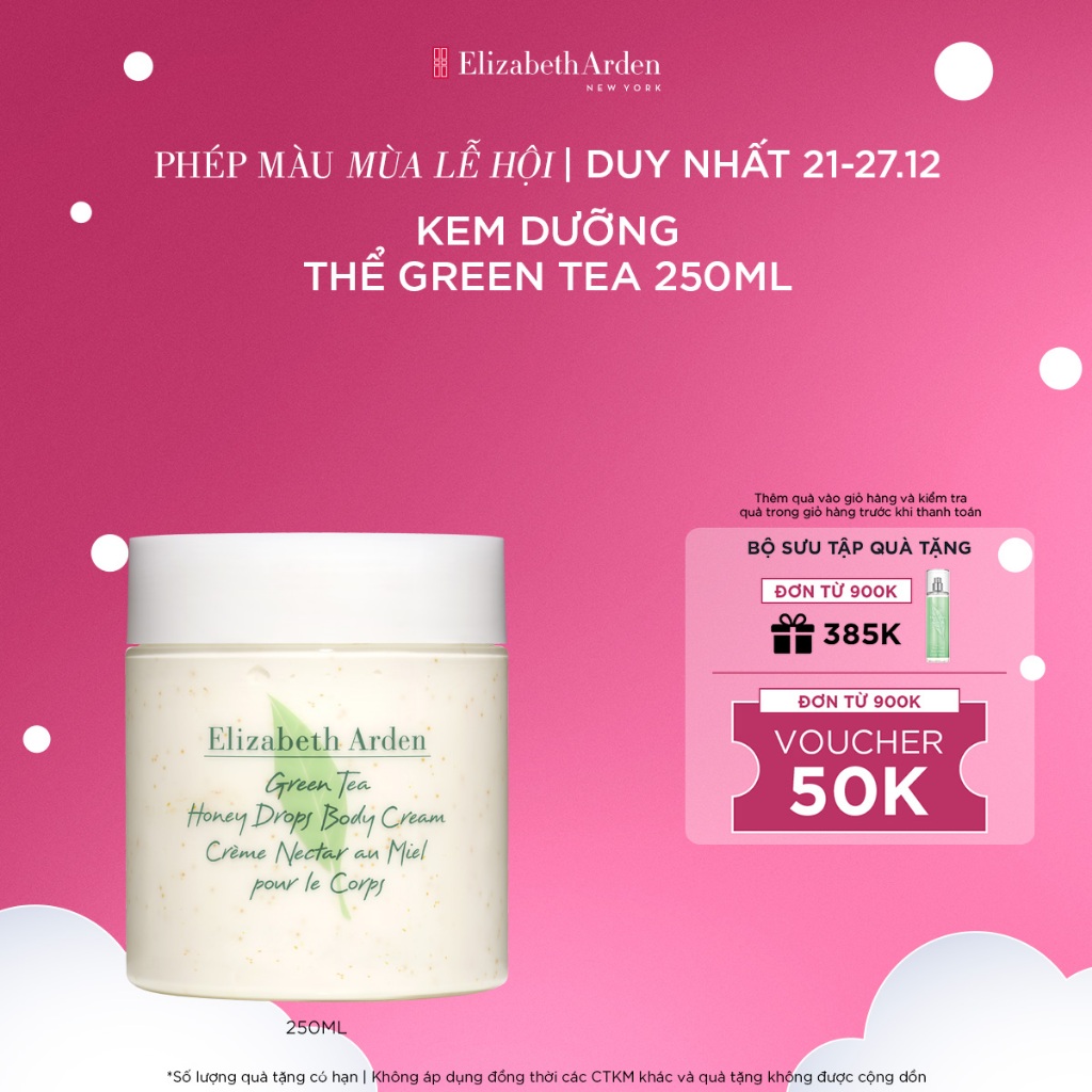 Kem dưỡng thể Elizabeth Arden Green Tea Honey Drops Body Cream 250ml