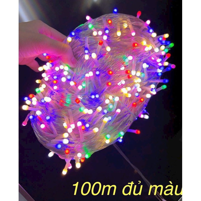 Dây Đèn Led Kim Cương Cuộn 100M Chống Nước Dùng Trang Trí Ngoài Trời ...
