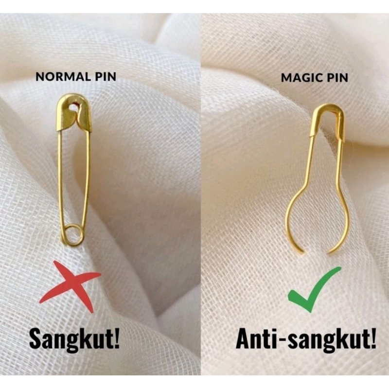 Kim Đánh Dấu Mũi Len, Mũi Thêu , Cài Vải