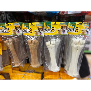 🇹🇭 Xương Gặm - Xương Bò Ống Quyển Hun Khói Cho Chó PET8 REAL BIG BONE
