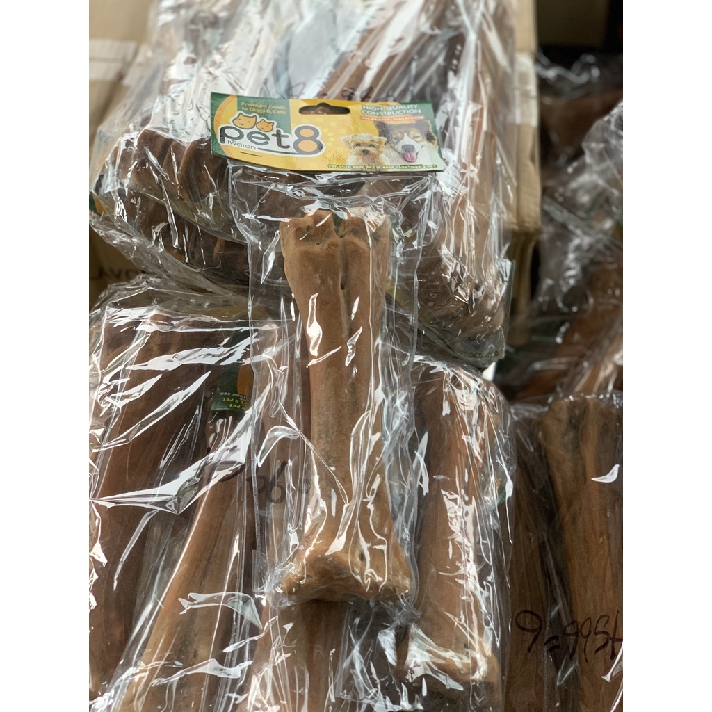🇹🇭 Xương Gặm - Xương Bò Ống Quyển Hun Khói Cho Chó PET8 REAL BIG BONE
