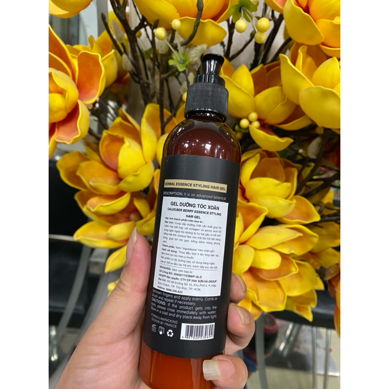 Gel Dưỡng,Bóp Tóc Xoăn CALUO.BER 300ml