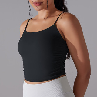 Áo thể thao gym,yoga 2 dây croptop(mã 2dây06)