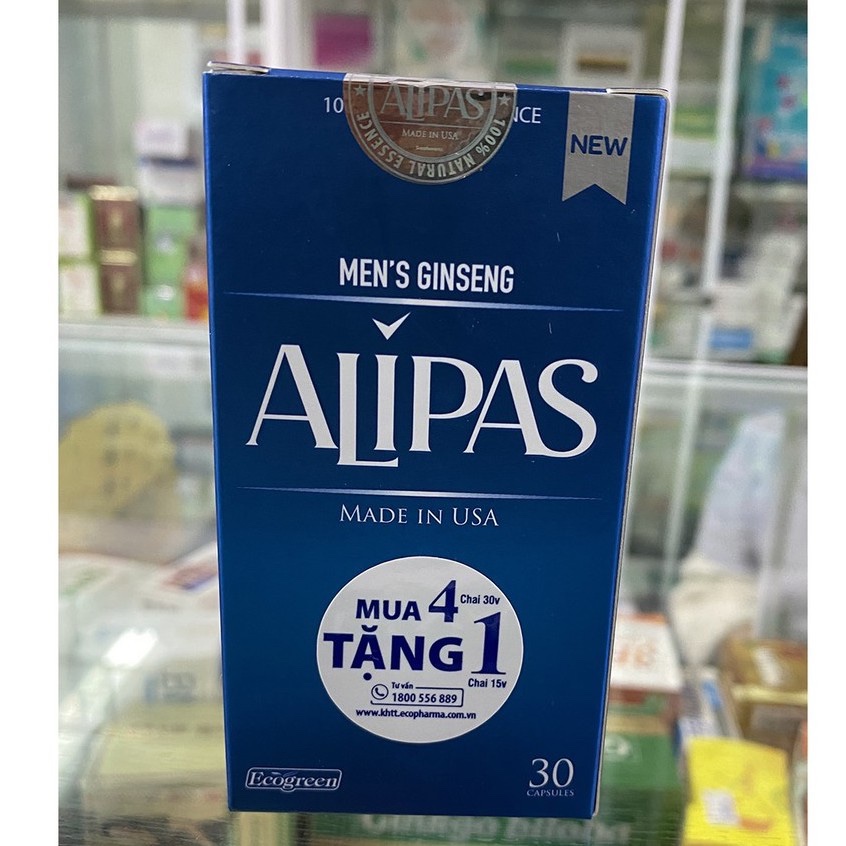 [CHÍNH HÃNG VỚI TEM CÀO CHÍNH HÃNG và TÍCH ĐIỂM THƯỞNG ] Sâm Alipas ...