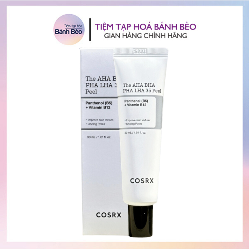 Serum Peel Tẩy Da Chết COSRX The AHA BHA PHA LHA 35 Peel 30ML | Shopee ...