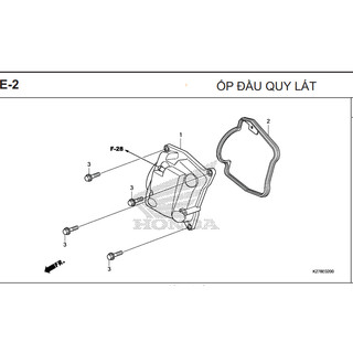 Ốc nắp chao đầu bò 6x22 Air Blade AB Click Vario 2013 2015 2016 PCX Lead 125 Sh mode ( giá 1 con )