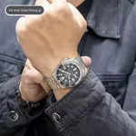 Đồng hồ cơ nam Seiko SSK00 phong cách thể thao, chống nước 10ATM, dây thép đeo tay cao cấp, chính hãng Nhật Bản — ảnh 2