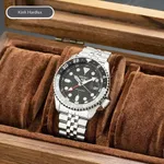 Đồng hồ cơ nam Seiko SSK00 phong cách thể thao, chống nước 10ATM, dây thép đeo tay cao cấp, chính hãng Nhật Bản — ảnh 4