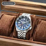 Đồng hồ cơ nam Seiko SSK00 phong cách thể thao, chống nước 10ATM, dây thép đeo tay cao cấp, chính hãng Nhật Bản — ảnh 5