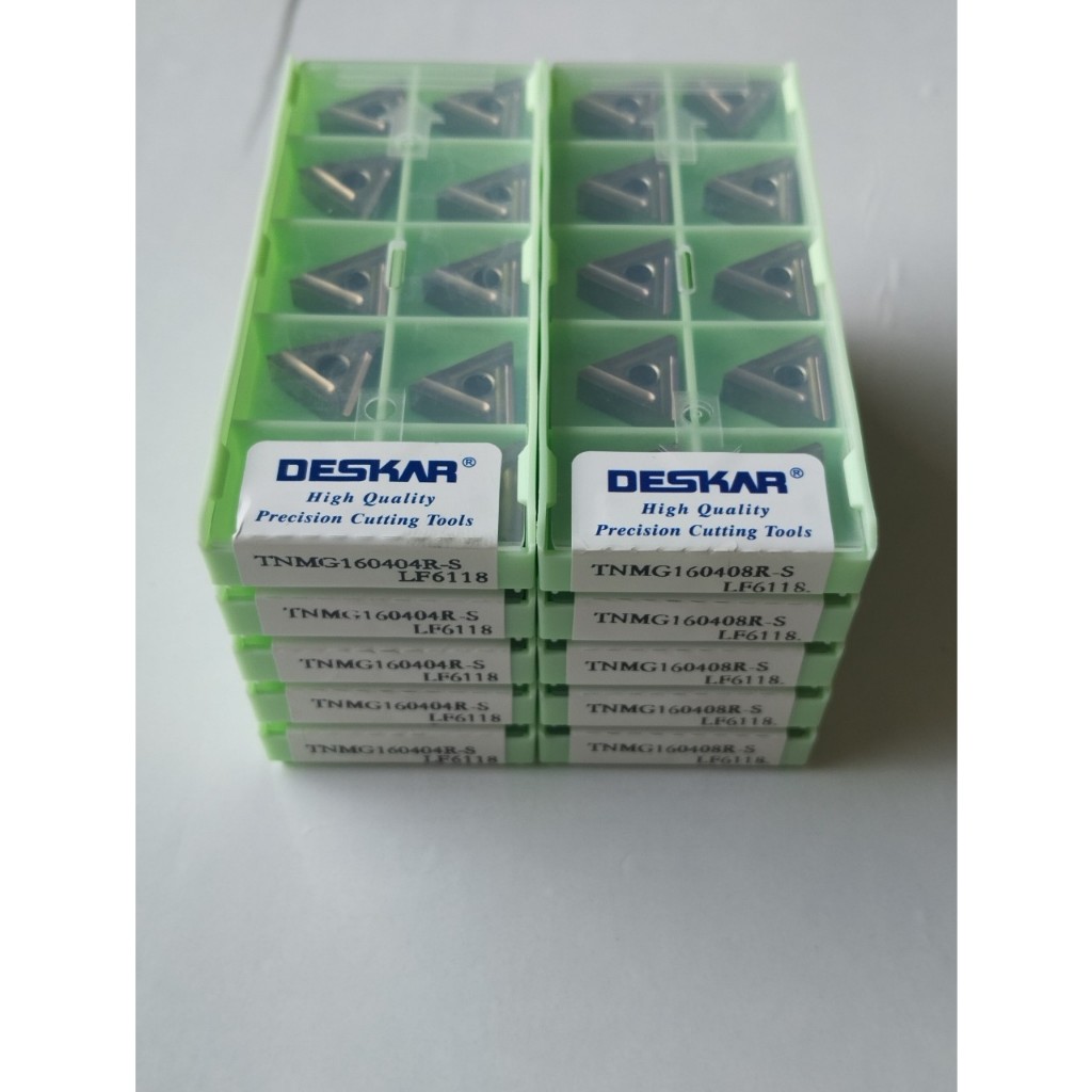 Chip tiện T16 hạt nặng xẻ rãnh deskar tiện thép inox rất ngon