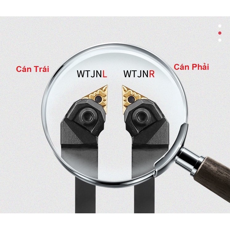 Cán tiện lắp chip T16 rất bền dùng ngon