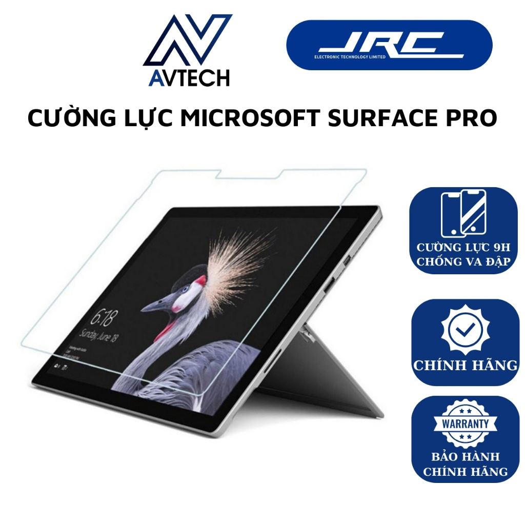 Miếng Dán Kính Cường Lực Màn Hình Jrc Dành Cho Surface Pro Series