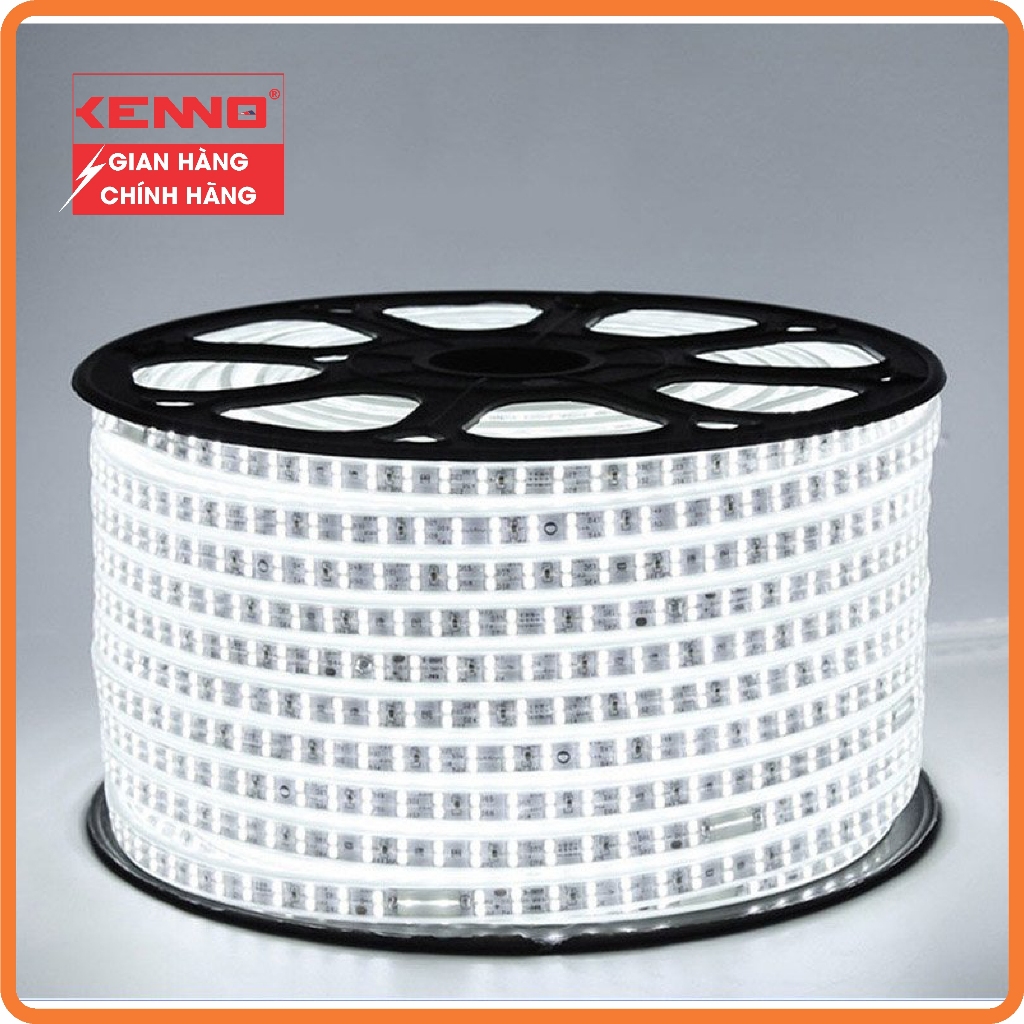 5M Dây Led Kenno CHIP 2835 ánh sáng các màu, nháy đuổi 6 màu, tặng kèm nguồn trang trí ngoài trời