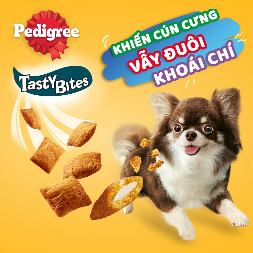 Snack Bánh Thưởng Hỗ Trợ Sạch Răng Cho Chó Pedigree