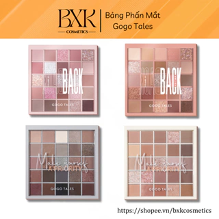 Bảng phấn mắt GOGO TALES bảng mắt 25 ô make up cá nhân chuyên nghiệp bền màu lâu trôi