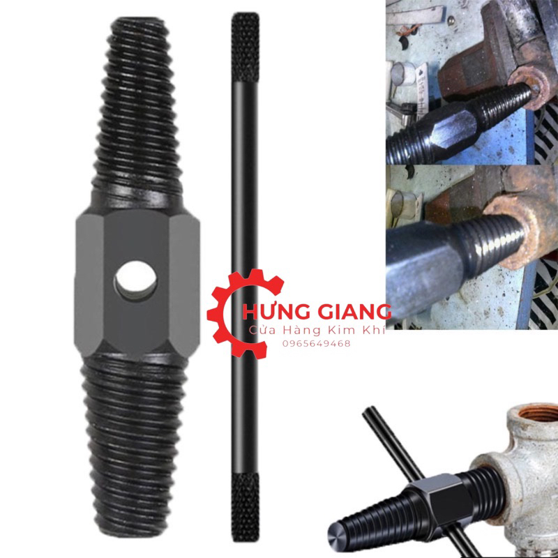 Mũi Tháo Ren Gãy, Dụng Cụ Tháo Ren Gãy Ống Nước Dễ Dàng, Ren Ngược