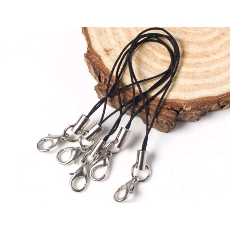 10 Dây Bi Tròn,Móc Khóa, Dây Treo Điện Thoại, Đồ Chơi ,Phụ Kiện Handmade