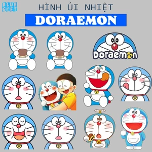 Hình ủi, Hình Ép Nhiệt Doraemon (Fan Art) M-1