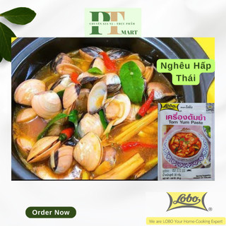 Combo 4 gói Gia vị Tom Yum [Lobo] gói 30gr. Lẩu Thái TomYum