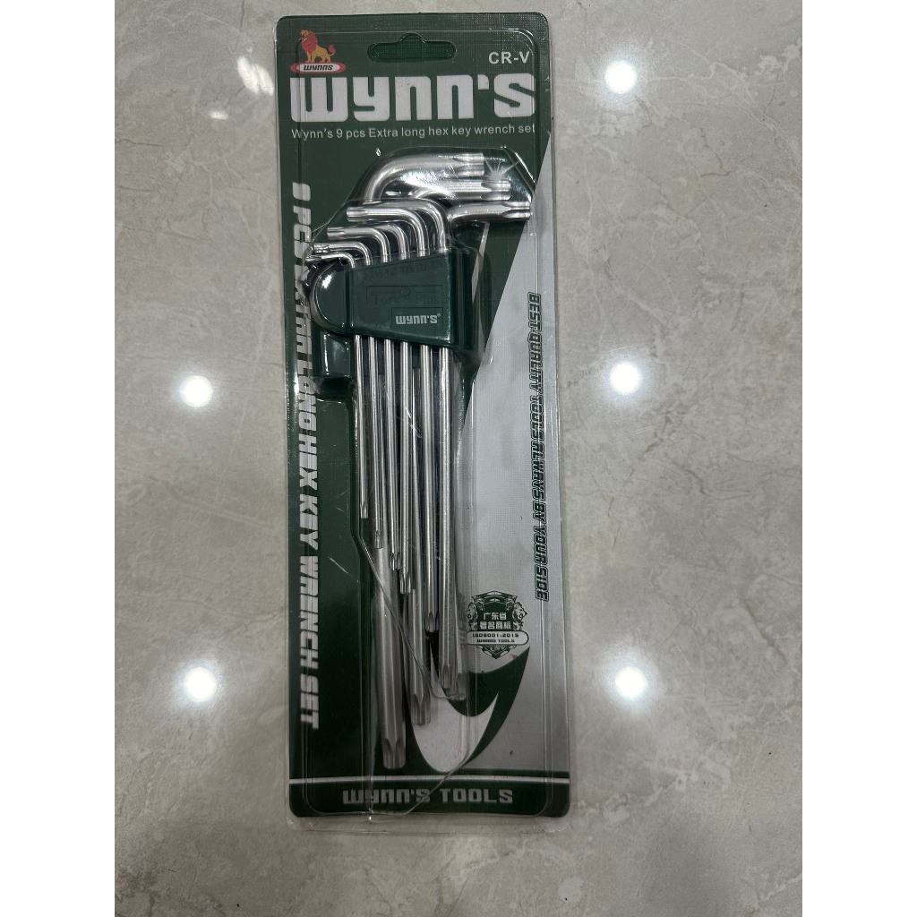 Bộ lục giác Bi | Bông loại dài loại ngắn hiệu Wynn's 9 cây chính hãng