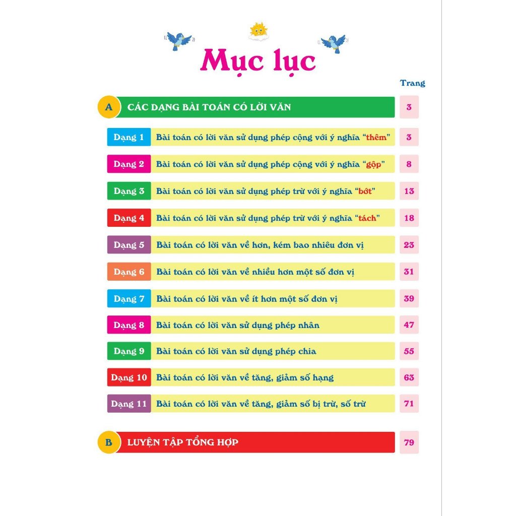 Ảnh Sách - Giải Toán Có Lời Văn Lớp 2 1