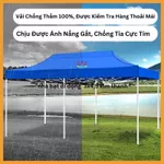 [Nặng 46 KG - Loại Cao Cấp] Nhà Bạt Di Động Đa Năng Gấp Gọn 3M x 4,5M, 3M x 6M Khung Sắt Sơn Tĩnh Điện Không Gỉ — ảnh 5