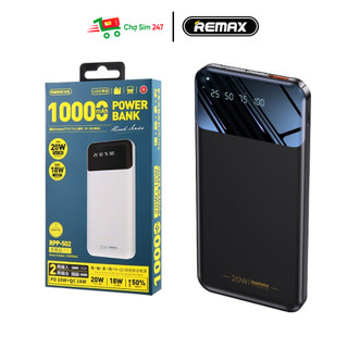 Sạc dự phòng REMAX 10000mAh sạc nhanh PD20W+QC18W RPP-502
