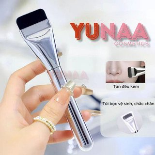 [Y106] Cọ Nhôm VUÔNG DẸP PHẲNG - Tán Kem Nền, Phấn Nền - Foundation Brush