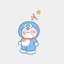 Hình ủi, Hình Ép Nhiệt Doraemon (Fan Art) M-3