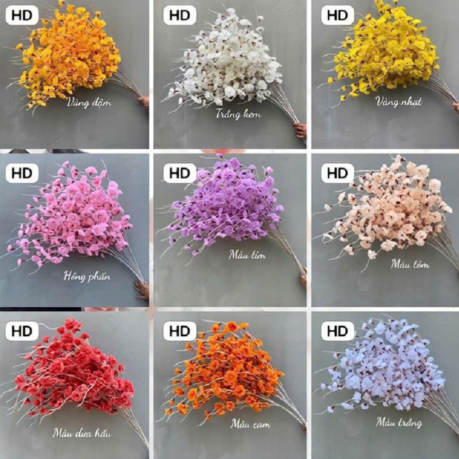 Cành đào râu (hàng đẹp) trang trí tết trang trí decor | Shopee Việt Nam