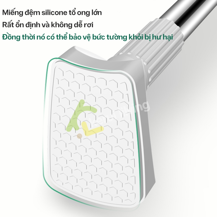 Thanh treo quần áo LUMERA - Có thể thu vàoTiết kiệm không gian không cần khoan vít Tháo lắp dễ dàng