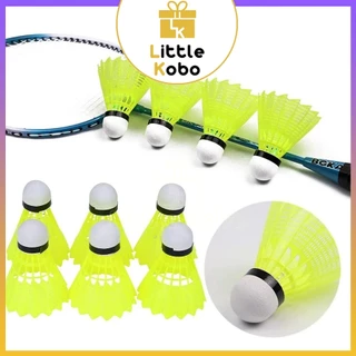 [3 Quả] Ống Cầu Lông Nhựa 3 Trái Luyện Tập Thể Thao Ngoài Trời Trong Nhà Badminton Shuttlecock