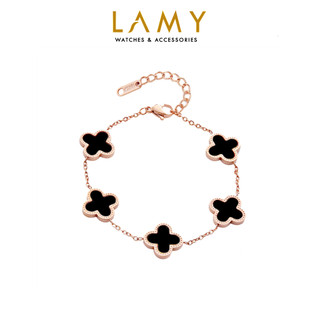 Bộ trang sức LAMY Dual Lucky Leaves Rose Gold-Black 6026-2026-3023