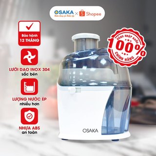 Máy Ép Trái Cây OSAKA JE206N – Ép Nguyên Trái, Lưỡi Inox 304, Công Suất 300W – An Toàn, Dễ Vệ Sinh