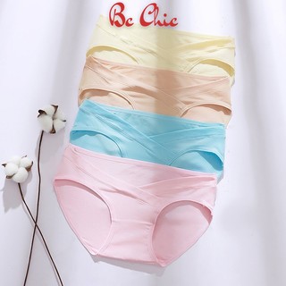 QUẦN LÓT BẦU CẠP CHÉO, CHẤT COTTON ĐẸP THẮM HÚT MỒ HÔI, THOẢI MÁI KHI MẶC  BC_CHIC LINGERIE