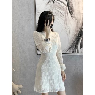 Váy dáng A KYE chất liệu ren sang chảnh Maily dress