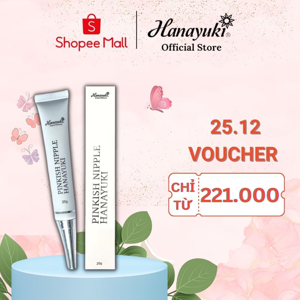 Ảnh Kem Dưỡng Nhũ Hoa Pinkish Nipple Hanayuki Chính Hãng 20g Dưỡng Hồng Mỗi Ngày 1