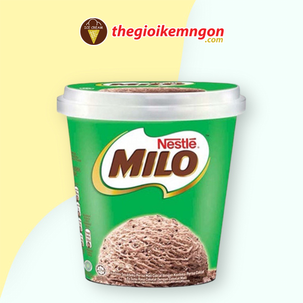 Kem hộp Milo Nestle Ice Cream Pint (375g) | Shopee Việt Nam