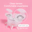Magister Cốc rửa lens Cốc xoay rửa lens thủ công bằng tay nhỏ gọn tiện lợi màu sắc xinh xắn dễ thương