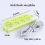 Ổ điện đa năng chống giật có 3 cổng USB siêu tiện dụng