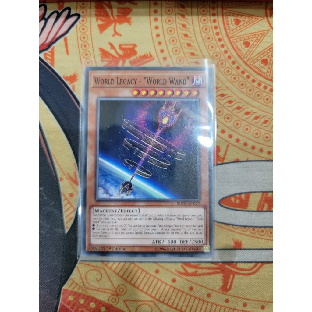 Yu-Gi-Oh! World Legacy - World Wand - SOFU-EN017 Common 1st Edition Card