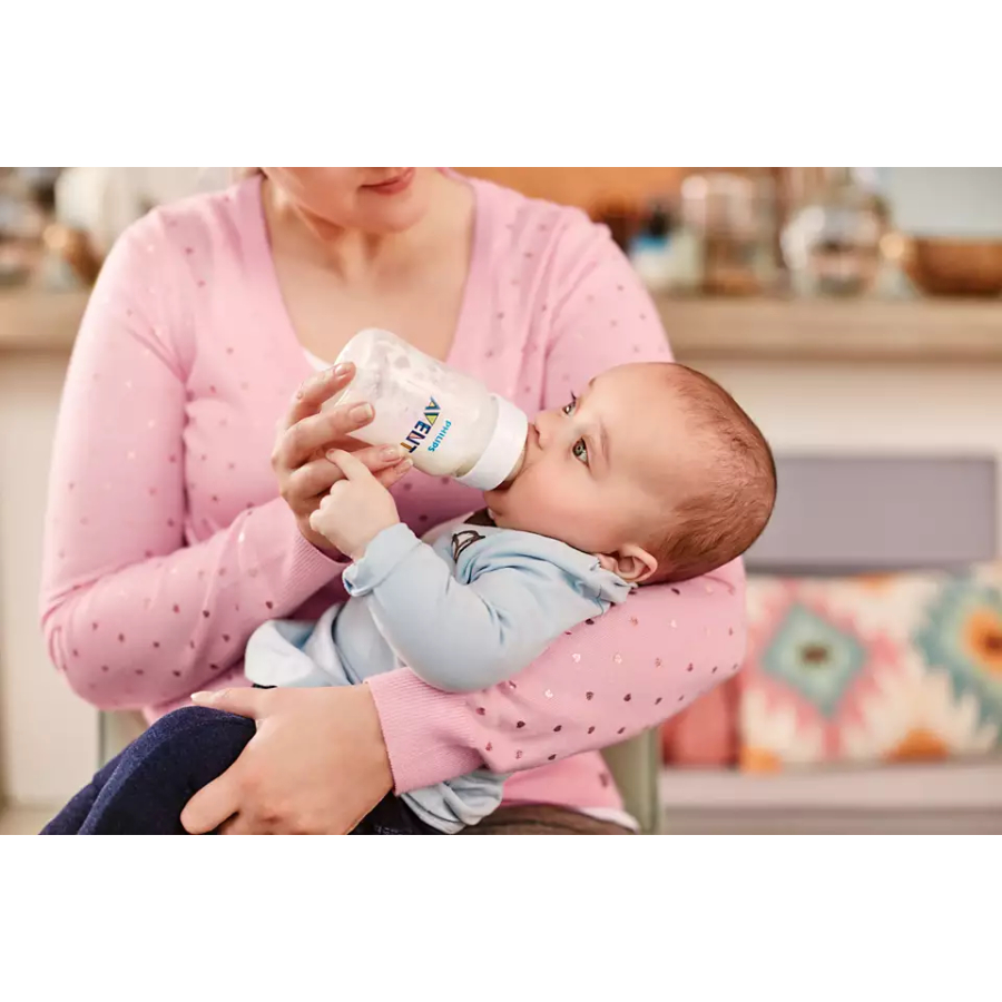 Ảnh Bình Sữa Philips Avent 125ml / 260ml (Shrink Wrap) SCF560.18/ SCF563.30 [Quà tặng cho một số sản phẩm HiPP] 4