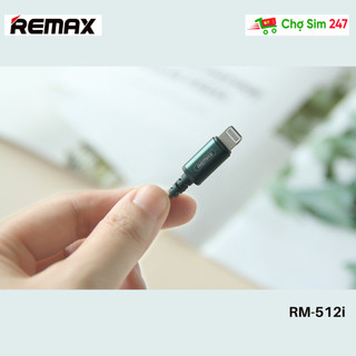 Tai nghe dây REMAX RM-512i chân L - Hợp kim nhôm + ABS - tai nghe có dây dành cho điện thoại