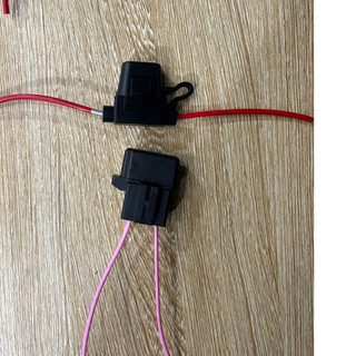 Combo 10 Chân cắm cầu chì có nắp. đui cắm cầu chì  thẳng