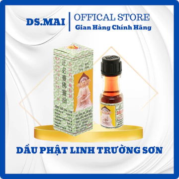 Chai Dầu Gió Phật Linh Trường Sơn Nhỏ 1.5ml Dầu Gió Phật Linh, Dầu Gió Xoa Phật Linh