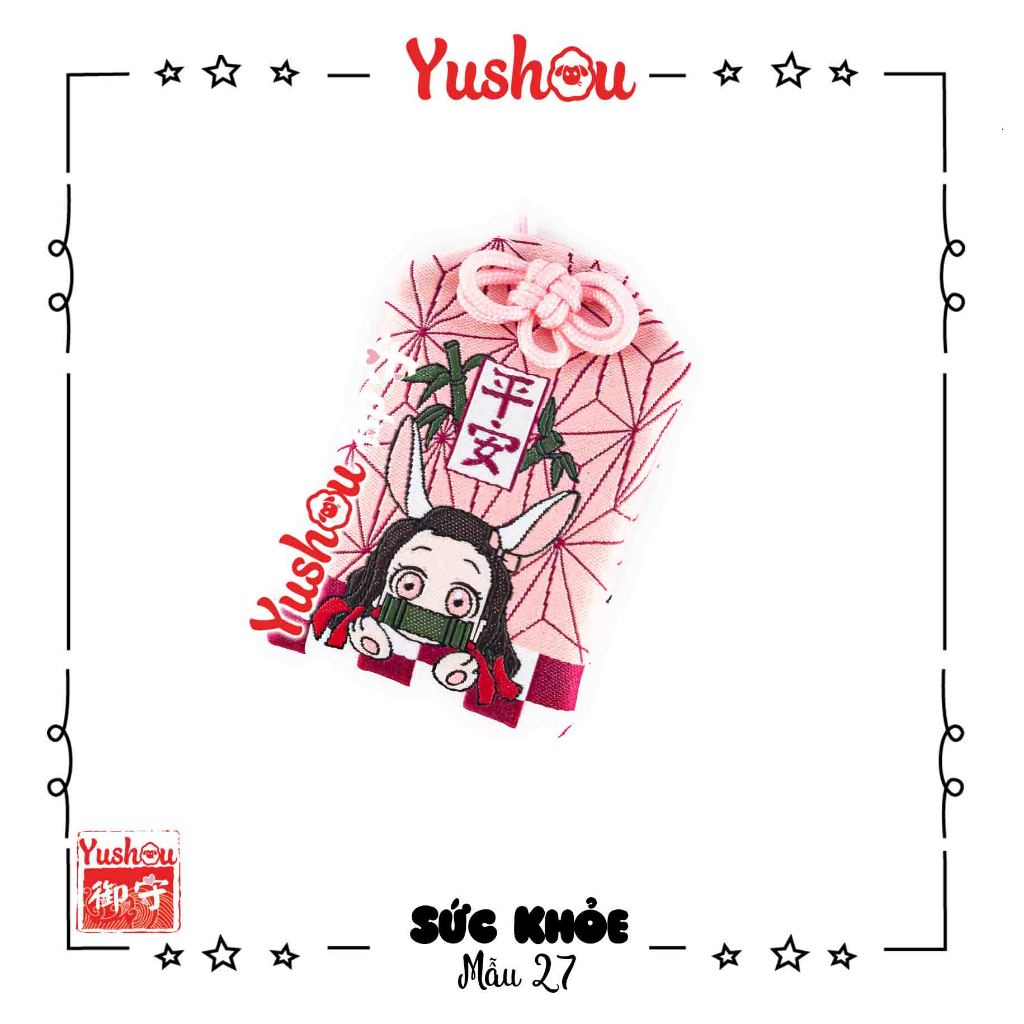 Túi Phước  Yushou Sức Khỏe Mẫu 27, Kiểu Omamori Nhật, Có sẵn, Quà tặng ý nghĩa