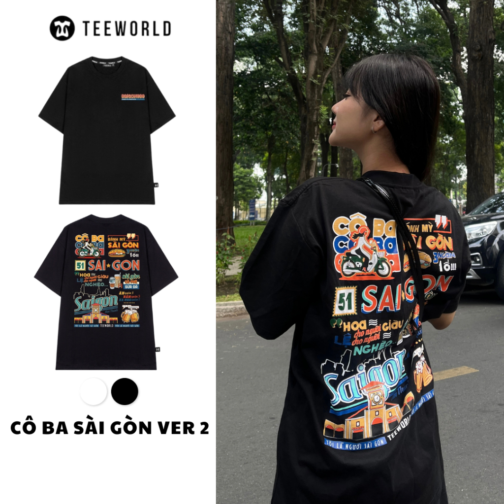 Teeworld Saigonese - Cô Ba Sài Gòn T-shirt Season 2